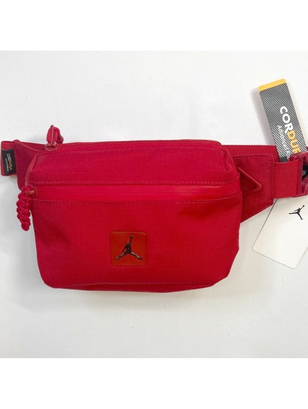 Jordan Franchise Crossbody Cordura Bag “Red/Black" | NWT